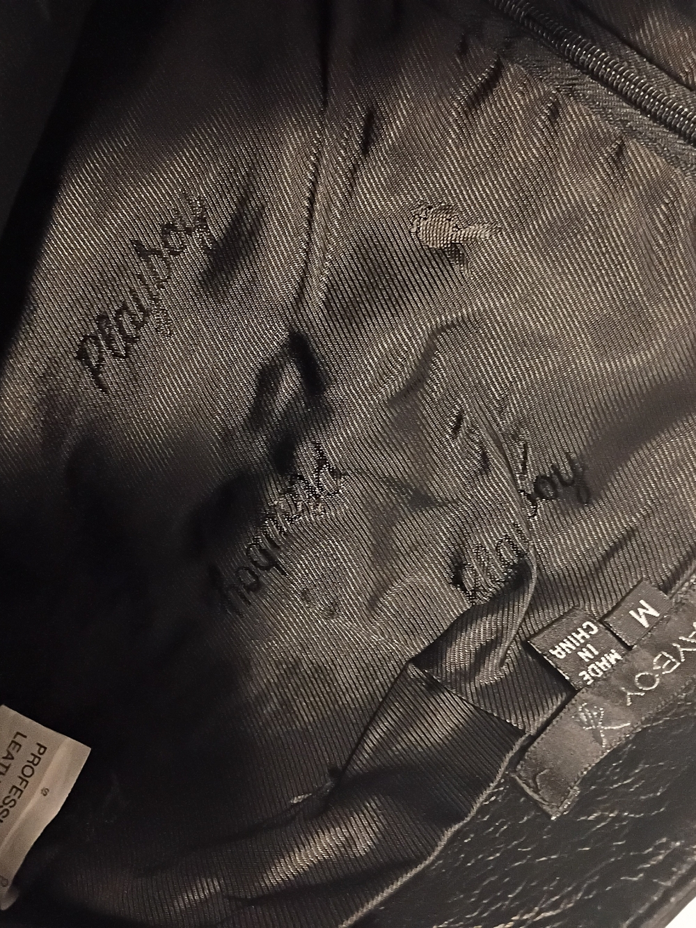 PLAYBOY Leather Mini Skirt - Picture 2 of 6